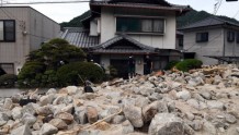 日本雨灾被定为“特定紧急灾害”　安倍因病取消视察