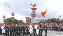 解放军首次参加白俄罗斯独立日阅兵　中方派66人方队亮相