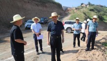 甘肃省清水县人大常委会视察2022年交通建设项目
