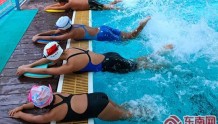 诏安县少体校游泳队9人积极备战2022年省运会