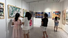 第十二届中日韩青少年国际书画交流展（成都）今日开展