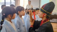 开学在即，杭州这场国风“入学礼”教学龄前儿童尊师崇礼