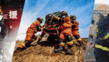 鄂尔多斯市消防救援支队开展第二季度队列会操活动