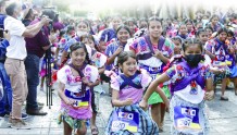 背玉米饼赛跑致敬墨西哥女性